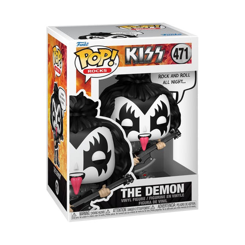 KISS - The Demon (Rock & Roll All Night) Pop! Vinyl Sayings #471