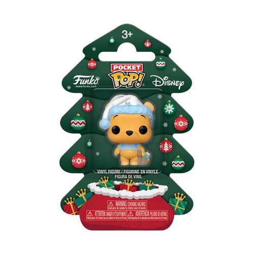 Winnie the Pooh - Pooh Holiday Pocket Pop! Vinyl~ CHRISTMAS