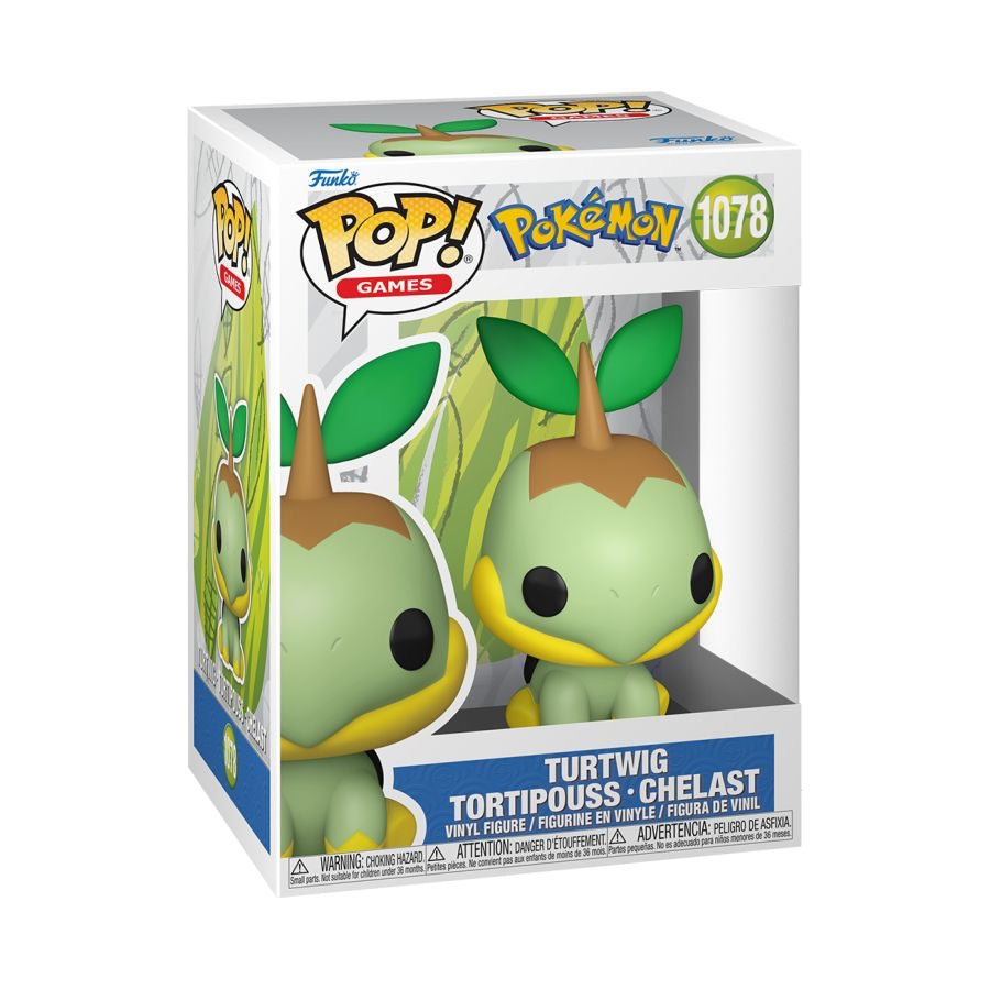 Pokemon - Turtwig Pop! Vinyl! 1078