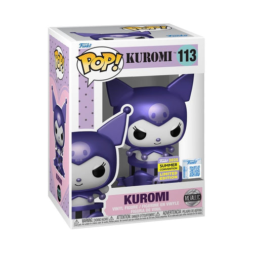 Hello Kitty - Kuromi Purple Metallic SDCC 2025 Exclusive Pop! Vinyl! 113