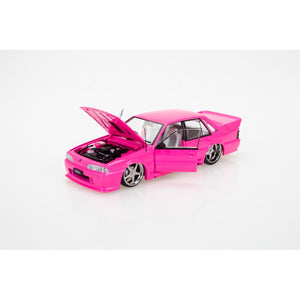 1:24 Hot Pink Custom VL Walkinshaw Holden Fully Detailed Diecast Car