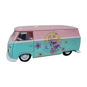 Lilo & Stitch - Angel Themed 1961 VW Bus 1:32 Scale Diecast Vehicle