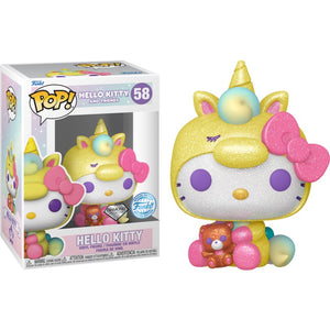 Hello Kitty - Hello Kitty Unicorn Diamond Glitter Pop! Vinyl