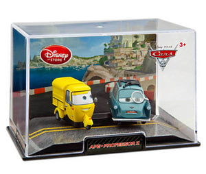 Disney Store Cars 2 Ape & Professor Z Die Cast Car In Collector's Case