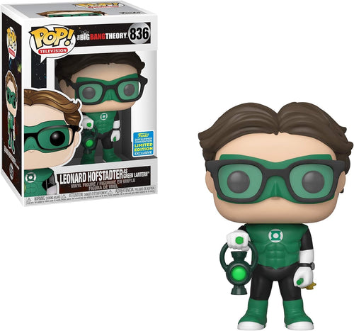 Leonard Hofstadter 2019 Summer Convention Big Bang Theory Funko Pop Vinyl 836 + PROTECTOR