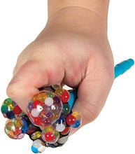 RAINBOW MESH Boba Ball Pen FIDGET SQUEEZY TOP