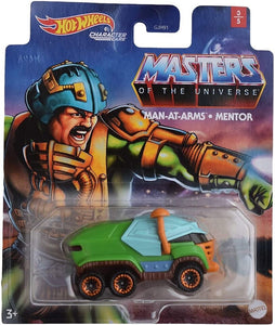 Hot Wheels Character Cars - Masters Of The Universe 3/5 Man-At-Arms