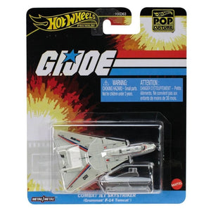 Hot Wheels Premium Pop Culture G.I.Joe Combat Jet Skystriker Grumman F-14 Tomca