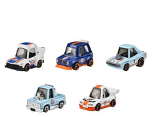 Hot Wheels 1:64 Themed Automotive Asst 2025 GULF TOONED Complete Set 1-5