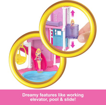 Barbie Mini BarbieLand Dream Villa Set HYF45 – Mini Dollhouse with 4cm Barbie Doll