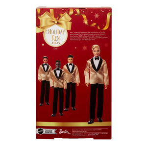 BARBIE KEN 2025 Holiday Ken Doll BLONDE