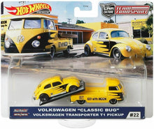 Hot Wheels Team Transport Volkswagen Classic Bug Transporter T1 Pickup Diecast