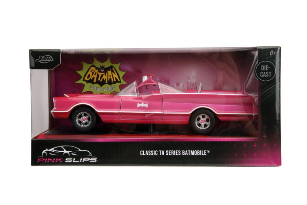 Pink Slips - Classic Batmobile (Pink) 1:24 Scale Diecast Vehicle*