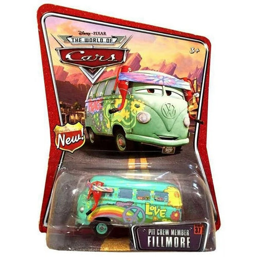 Disney Pixar Cars World of Cars FILLMORE PIT CREW MEMBER NO 37 *