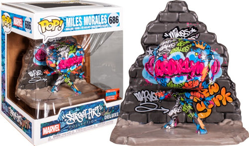 Spider-Man: Miles Morales Graffiti Street Art Collection Deluxe Pop Vinyl! 686