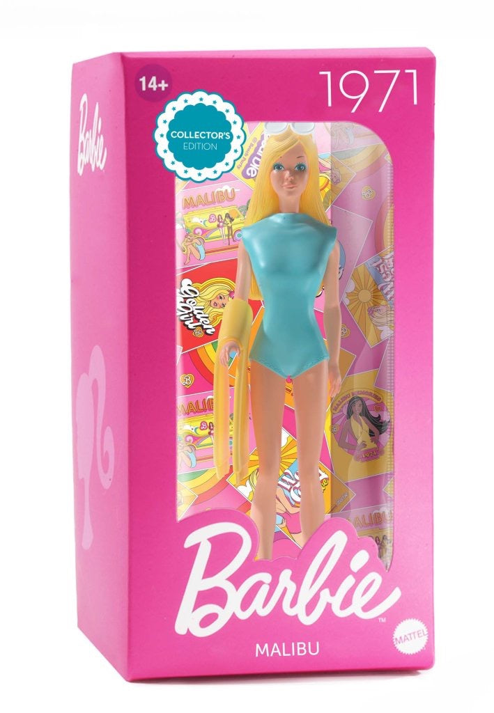 Barbie Collectible Doll Assortment - Series 1 Malibu Barbie (1971)