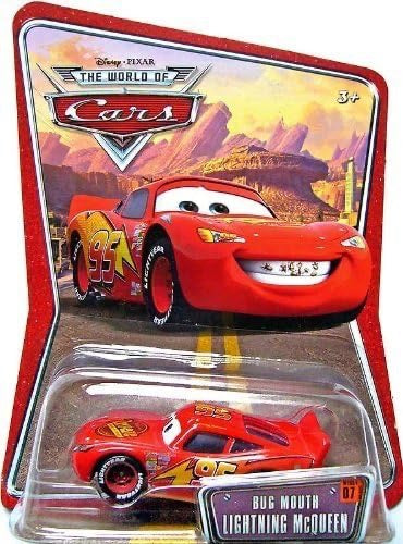 Disney Pixar Cars the World of Cars BUG MOUTH Lightning Mcqueen #07