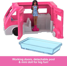 Barbie Land Mini Doll & Vehicle Set Camper