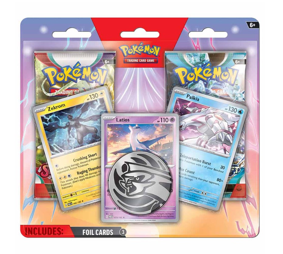 Pokemon TCG: Enhanced 2 Pack Blister - Latios, Zekrom, Palkia