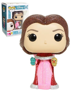 Disney Beauty and The Beast Belle Funko Pop Vinyl!241 Diamond Glitter