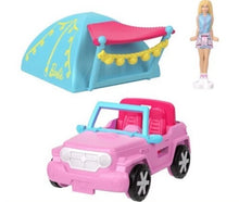 Barbie Land Mini Doll & Vehicle Set Jeep