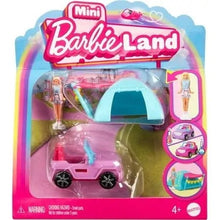 Barbie Land Mini Doll & Vehicle Set Jeep