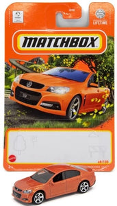 Matchbox Holden VF Commodore SSV Diecast Highway ORANGE 68/100