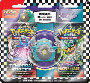 POKÉMON TCG Eraser Blister 2024 GENGAR & BELLIBOLT