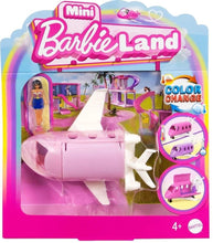 Barbie Land Mini Doll & Vehicle Set Plane