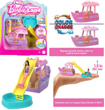 Barbie Land Mini Doll & Vehicle Set Boat