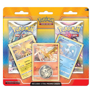 Pokemon TCG Enhanced Legendary Birds 2 Pack Blister with Articuno Zapdos Moltres