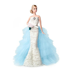Barbie Oscar De La Renta 2016 Bridal Wedding Dress Doll Gold label