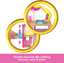 Barbie Land Mini ~ House Playset with Doll ~ Furniture & Accessories HYF47