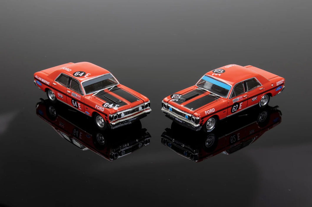 OZWHEELS FSD TWIN Racing Legends: XW Moffat – ’71 Winner & ’72 DNF Twinset