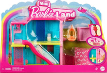 Barbie Mini BarbieLand ~ Dream Playset Bathroom with slide Set HYF46  with 4cm Barbie Doll