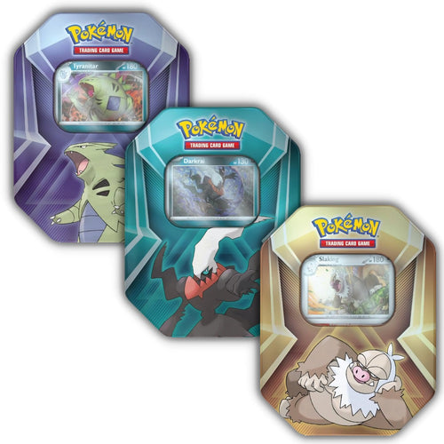 Pokemon TCG: Triple Whammy Back Issue Collector Tin Set of 3
