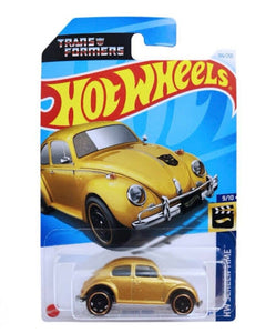 HOT WHEELS VOLKSWAGEN BEETLE BUMBLEBEE GOLD #186 TRANSFORMERS 9/10 2024 (Copy)