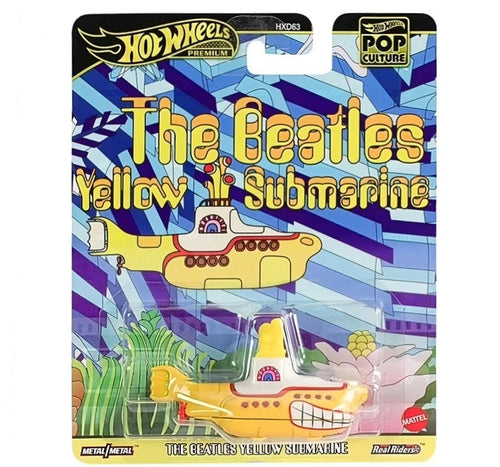 Hot Wheels THE BEATLES YELLOW SUBMARINE POP CULTURE 2025