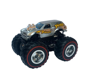 Hot Wheels Monster Trucks Silver Poison Pinto Treasure Hunt 2024