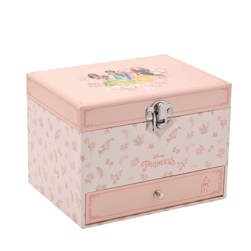 DISNEY PRINCESS PASTEL MUSICAL JEWELLERY BOX - MULTI PRINCESS