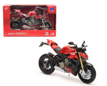 1:12 Ducati Supernaked V4S 2016 Red New Ray Model Motorbike