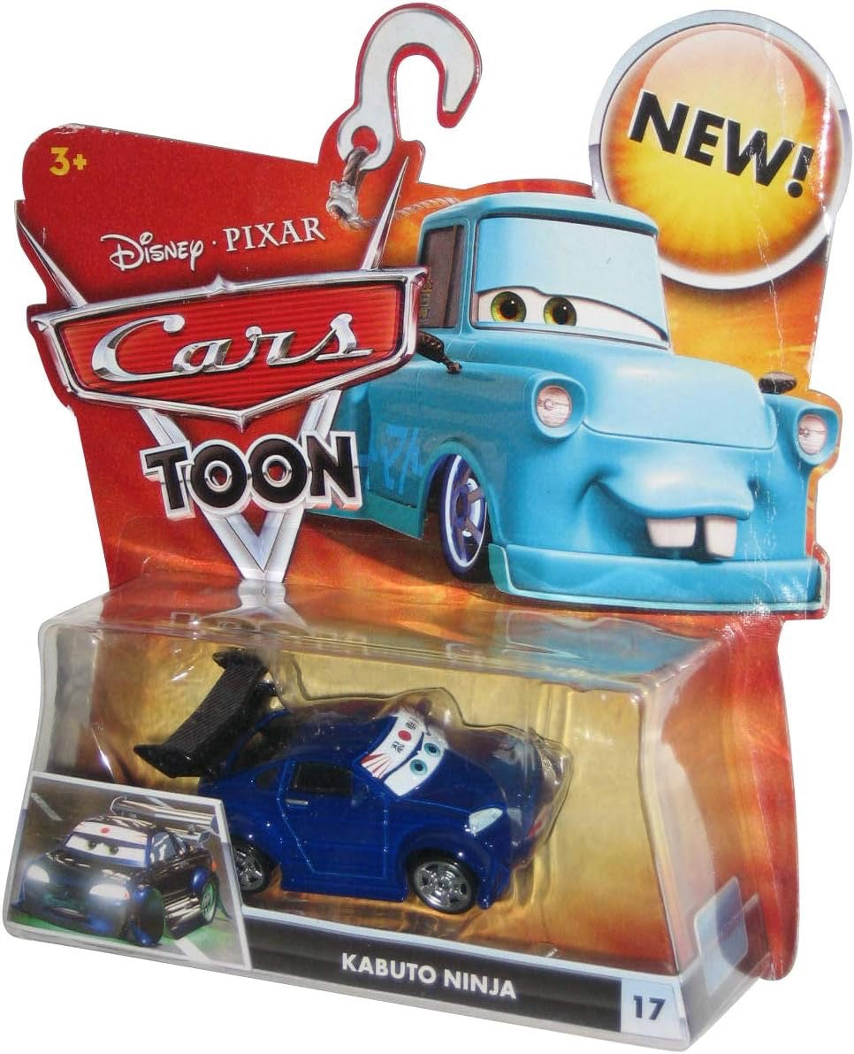 Disney Pixar CARS TOON No: 17 Kabuto Ninja Diecast Car