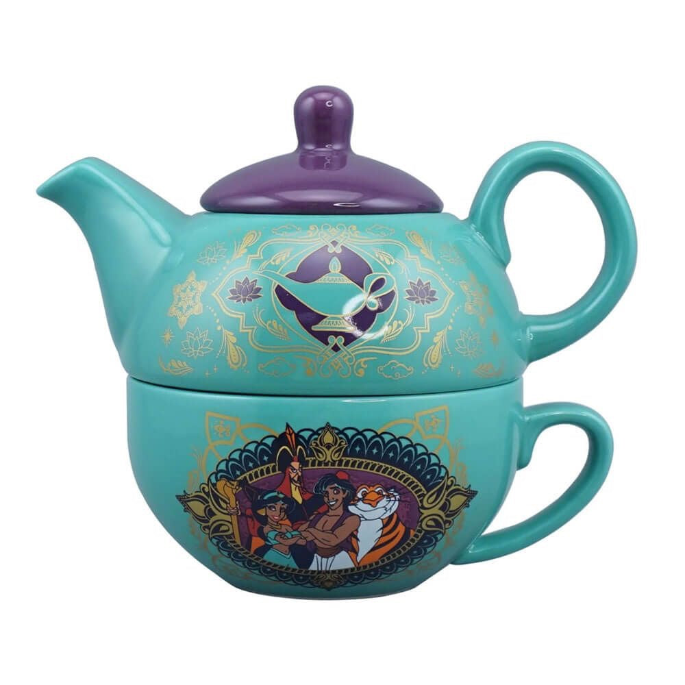 DISNEY TEA FOR ONE SET: ALADDIN