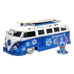 Lilo & Stitch - 1962 VW Bus 1:24 Scale Vehicle with Stitch Figure