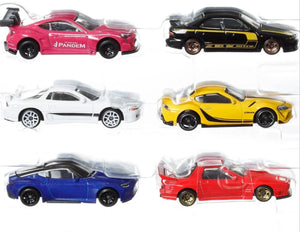 Hot Wheels 1:64 Japan Street Theme Multipack 6-Car Set