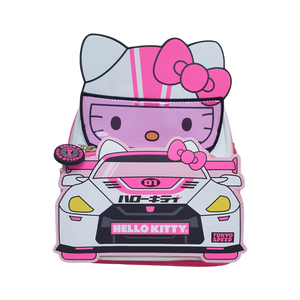 Sanrio - Hello Kitty Tokyo Speed Cosplay 10" Faux Leather Mini Backpack Loungefly