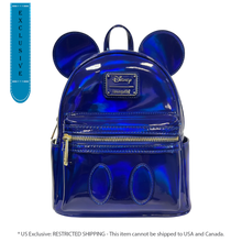 Disney - Mickey (Blue Oil Slick) Mini Backpack LOUNGEFLY