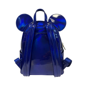 Disney - Mickey (Blue Oil Slick) Mini Backpack LOUNGEFLY