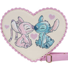 Lilo & Stitch - Stitch & Angel Heart US Exclusive Crossbody LOUNGEFLY