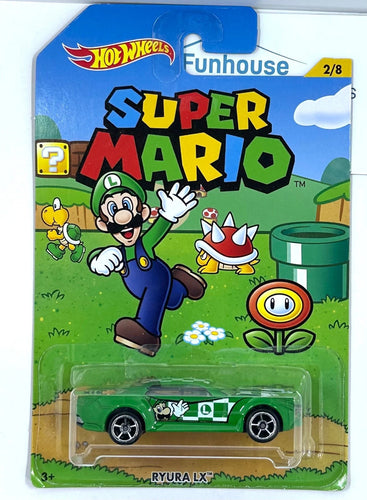 Super Mario Hot Wheels - Luigi RYURA LX 2016  2/8